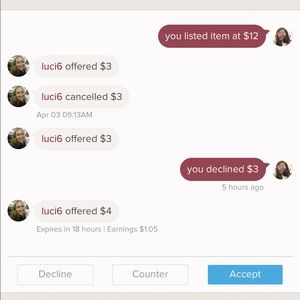 I accept most of the offers they send but no ☝️ ☝️